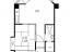 ６０７間取り図【中銀高輪マンシオン】