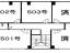 502間取り図【東興ビル】