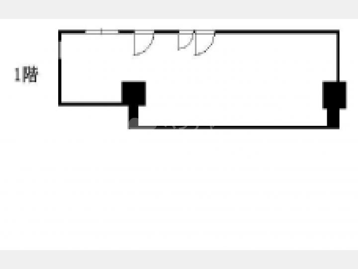 1階間取り図【山田ビル】
