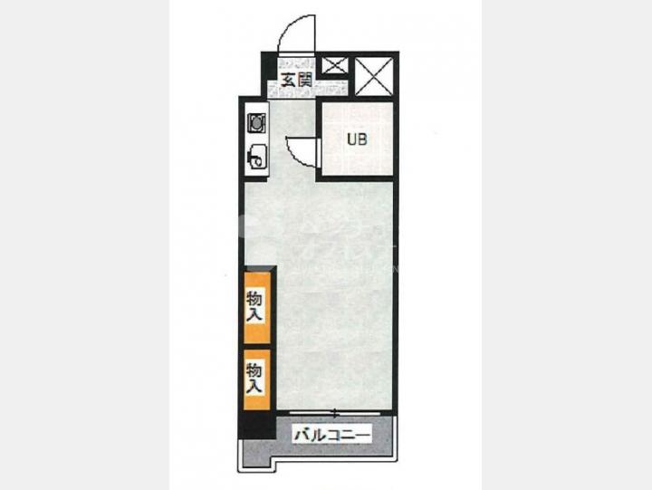 ２０５間取り図【千駄ヶ谷ホリタン】