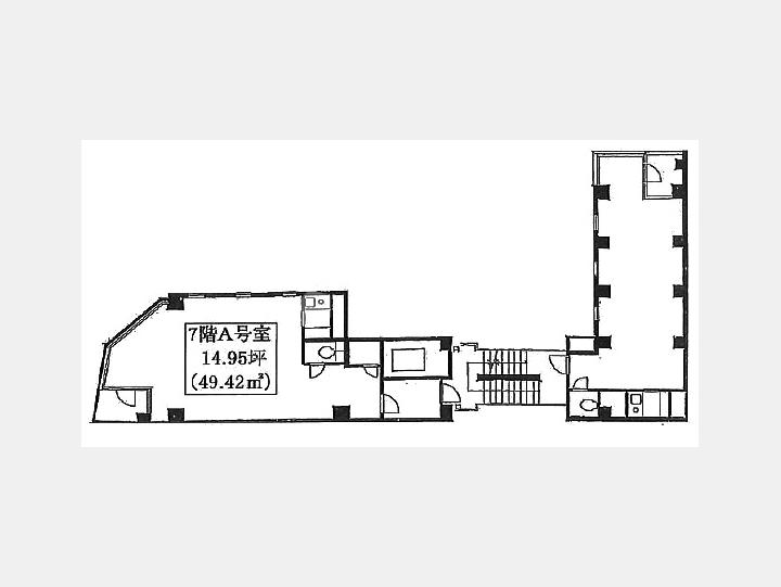 ７A間取り図【丸忠ビル】