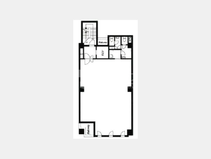 ５F間取り図【金子園ビル】