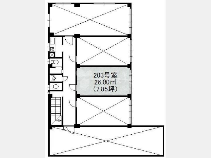 間取り図【日高ビル】