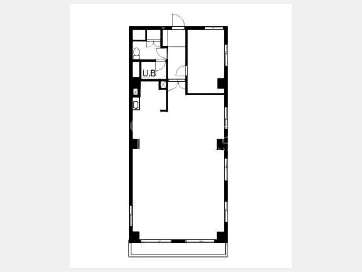 ３F間取り図【渋谷三信マンション】