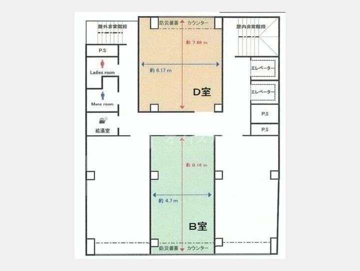 間取図　【赤坂金春ビル】