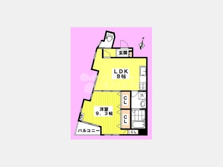 間取り図 【エクセデール・坂上】