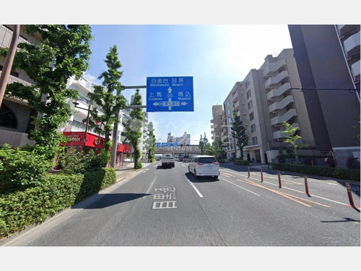 【前面道路】ハイホーム柿の木坂