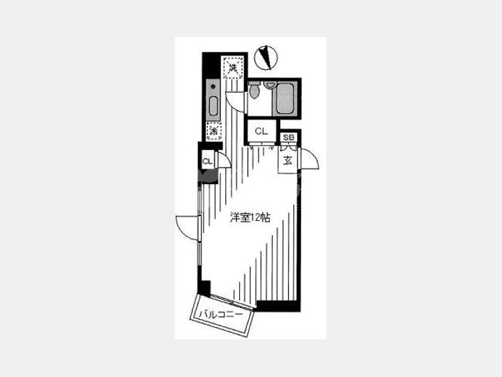 間取り図 【桃丘ハイツ】