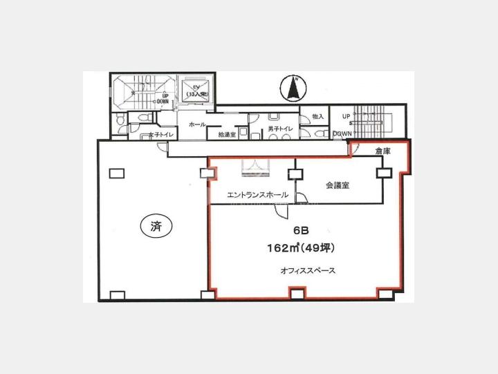 間取図　【セキサクビル】