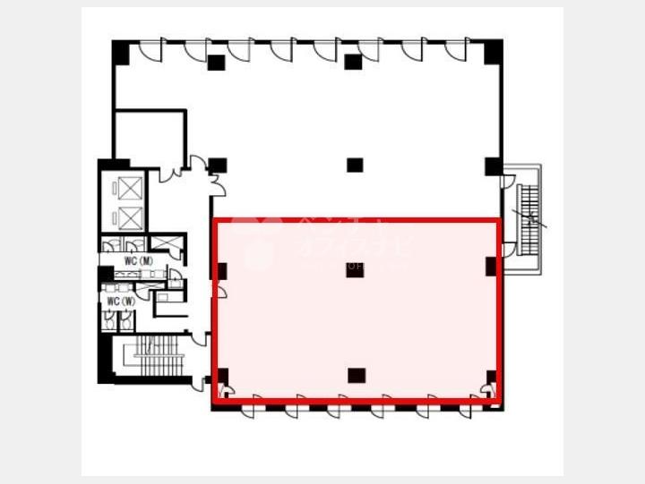 ４F間取り図【西新宿松屋ビル】 