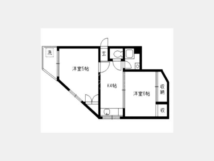 ７０３間取り図【善隣会館】