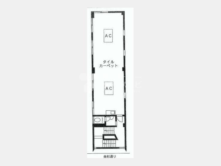 間取図　【サンモール道玄坂】