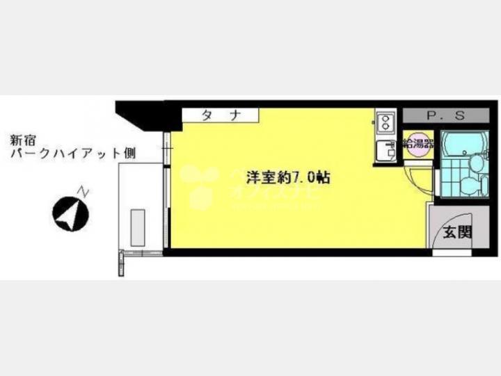 間取り図【トーカン新宿キャステール】