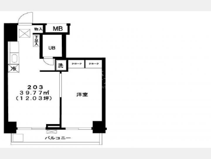 203間取り図【パレヤソジマ】