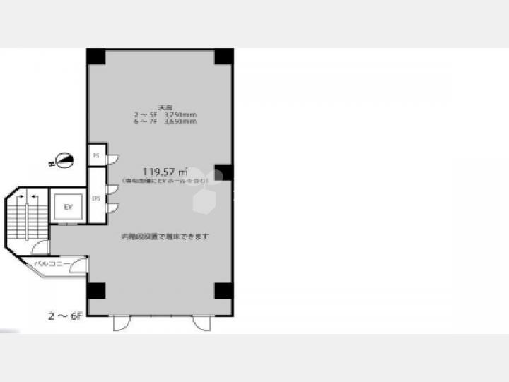 平面図【千住ビル】