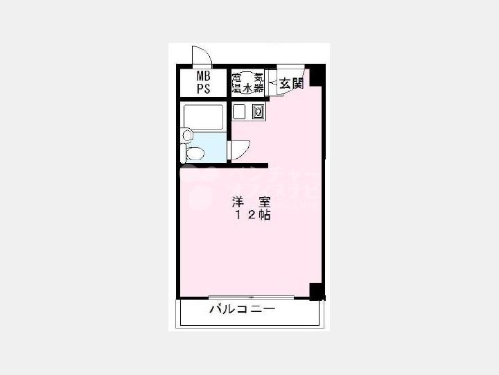 間取り図【新宿御苑前マンション】