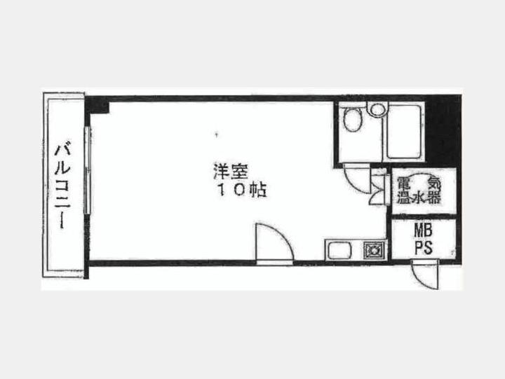 間取図　【新宿御苑前マンション】