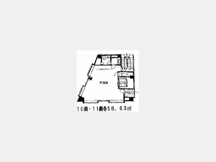 基準階間取り図【富士ビル】