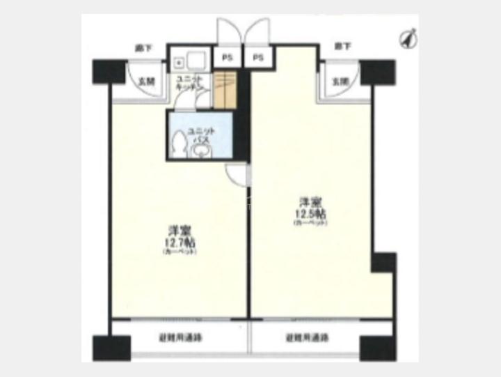 SOHOマンション【赤坂モートサイド　609号室】