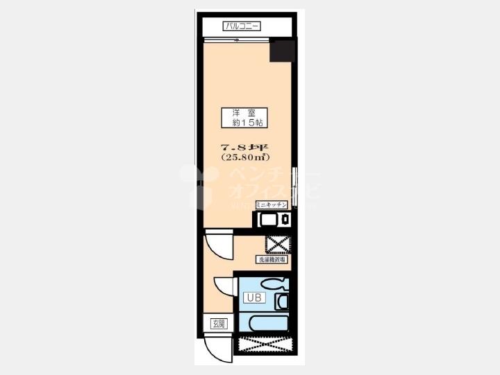 602間取り図【御徒町永谷タウンプラザ】