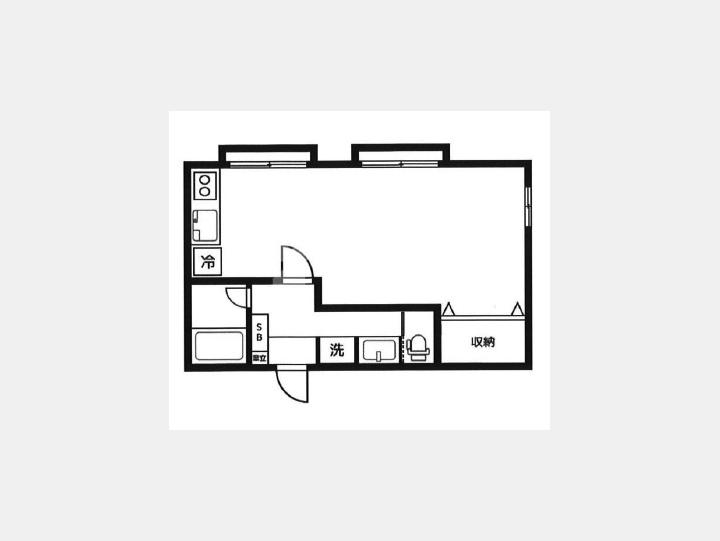 １１０間取り図【メゾン神山】