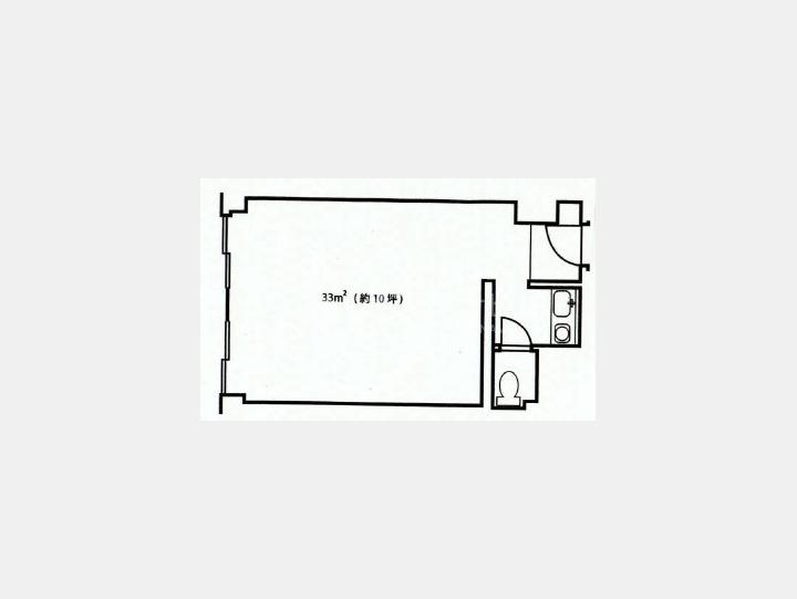 間取り図【三銀ビル】405号室は反転タイプとなります