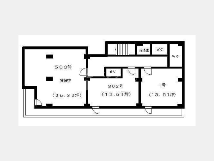 間取図　【第20下川ビル】