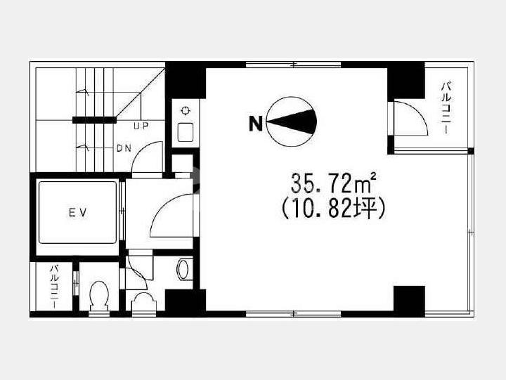 間取図　【御苑ビル】