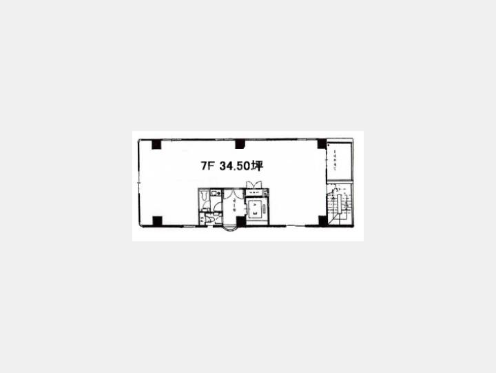 基準階間取り図【志知ビル】