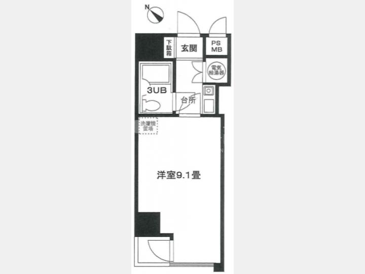 間取り図【セントラル東銀座】