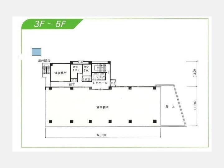 間取り図【左門イレブンビル】