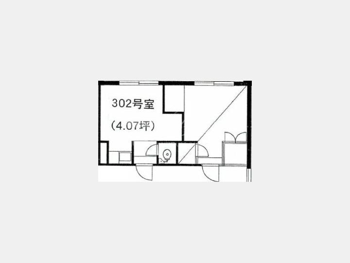 間取図　渋谷たばこ商業協同組合ビル