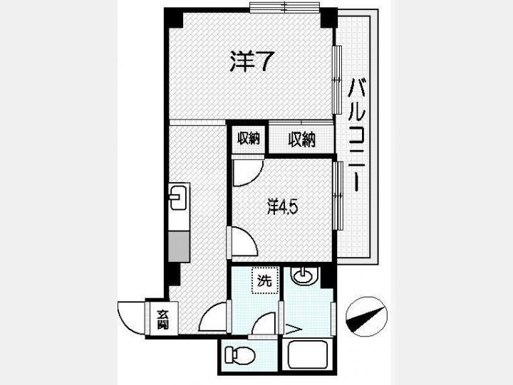 間取り【ワコー高田馬場マンション】