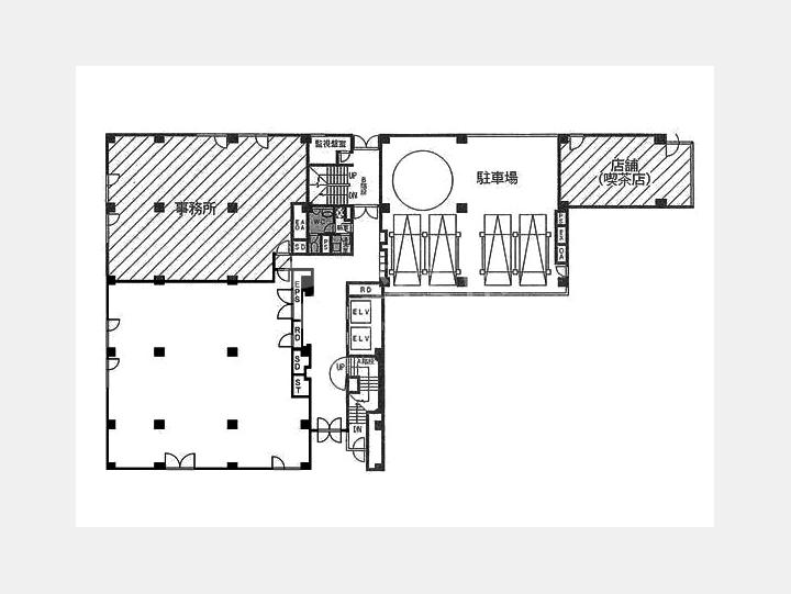 １F間取り図【新橋アネックス】 