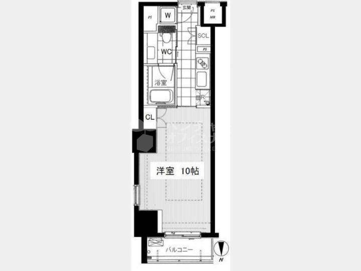 間取り図【コンパートメント東京中央】