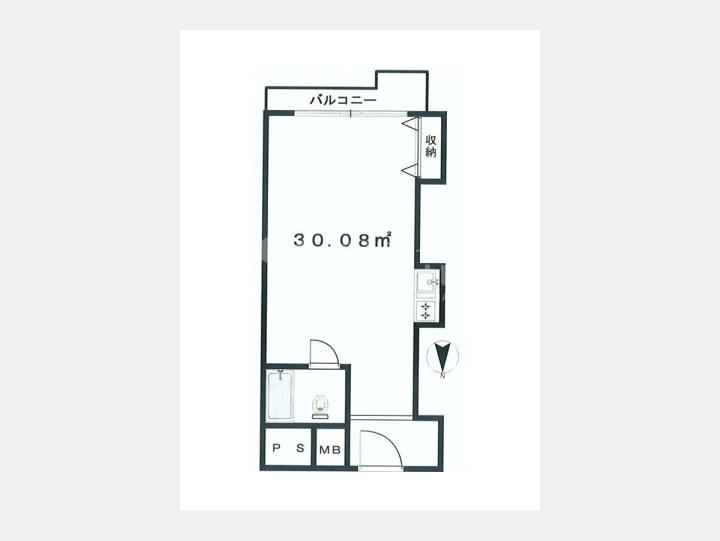 ５１２間取り図【千駄ヶ谷ホリタン】