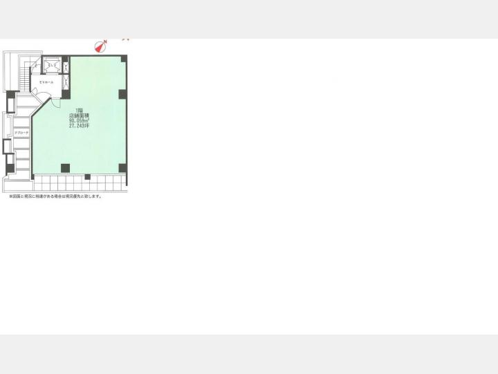 1階平面図【千代田共同ビル】