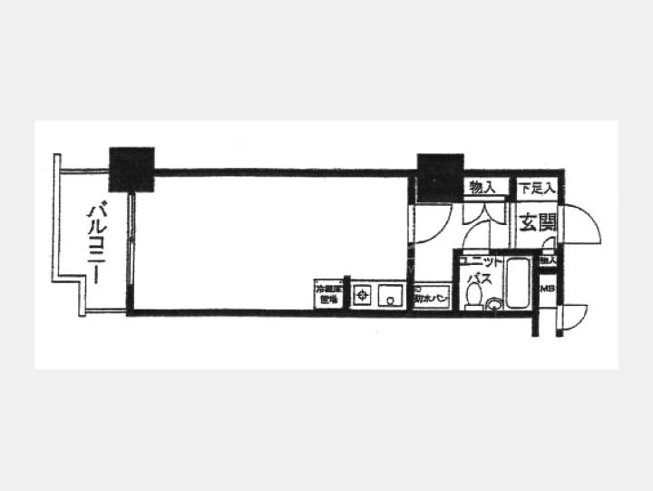 SOHOマンション【GSハイム芝大門　708号室】