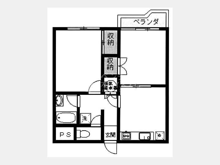 ２０９間取り図【ノア新宿１号館】