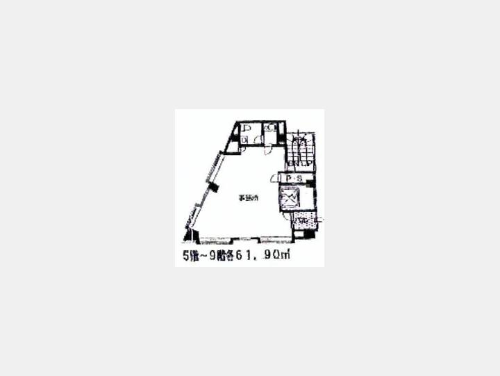 基準階間取り図【富士ビル】