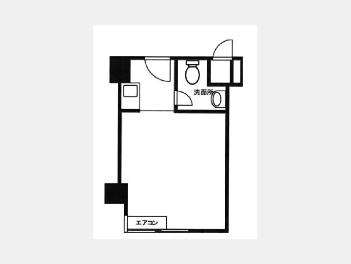 ３F間取り図【サンモール道玄坂】