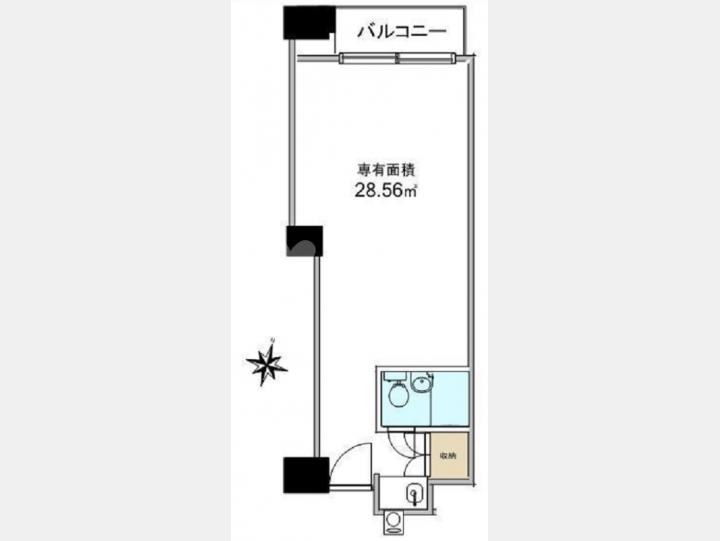 SOHOマンション【オリエント赤坂モートサイド　1002号室】