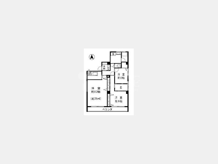 SOHOマンション間取り【カーサ麻布　２０１号室】