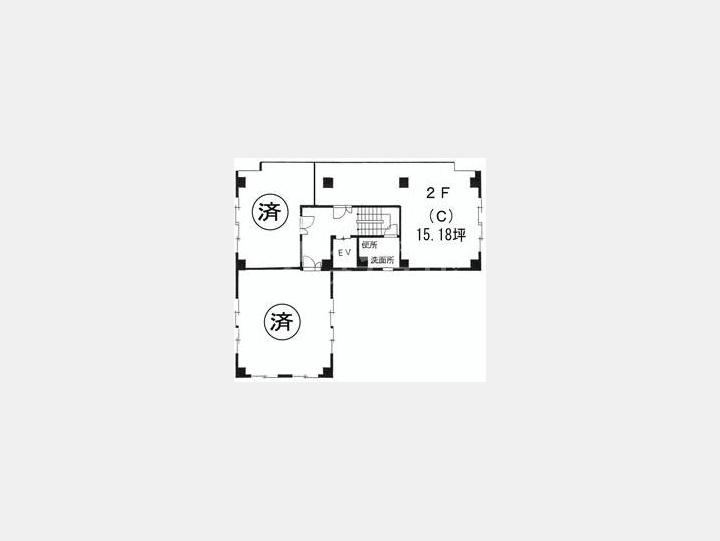 間取図　【折田ビル】