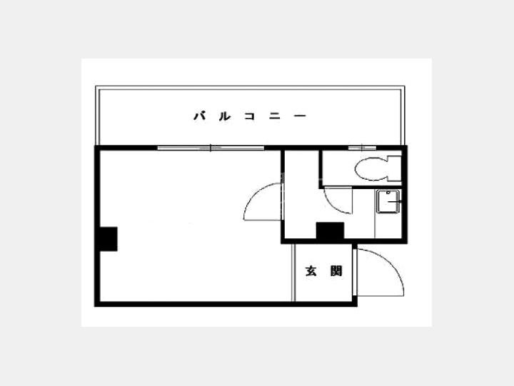 ６０２間取り図【六本木明泉ビル】