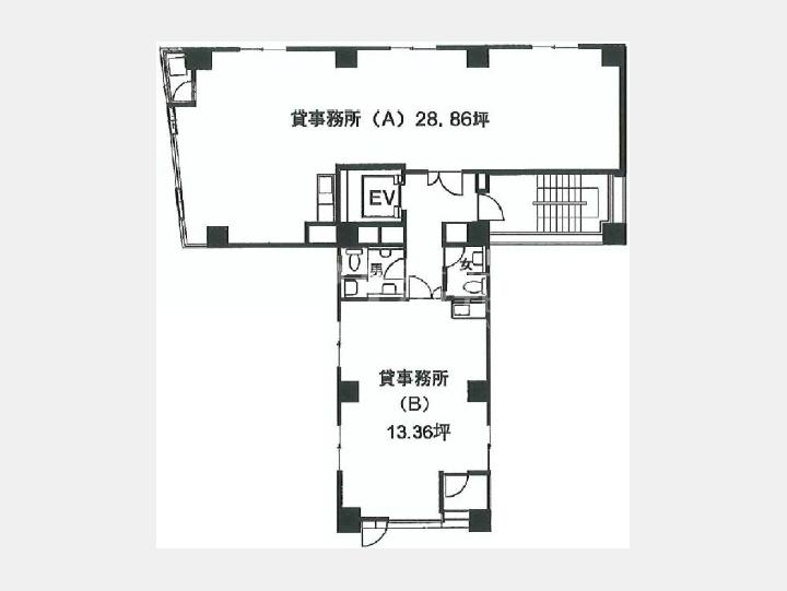 間取図　【サンデンビル】