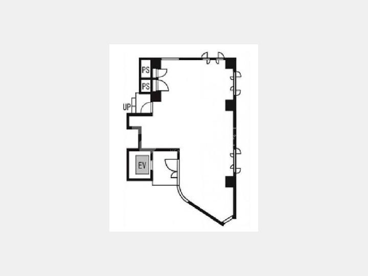 １F間取り図【西麻布SDビル】