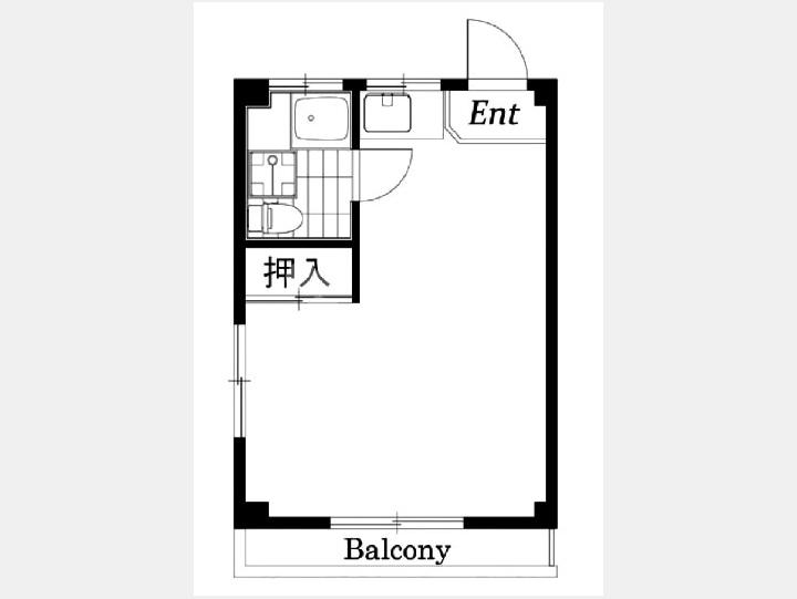 ２０１間取り図【ヴィラシャンテⅢ】