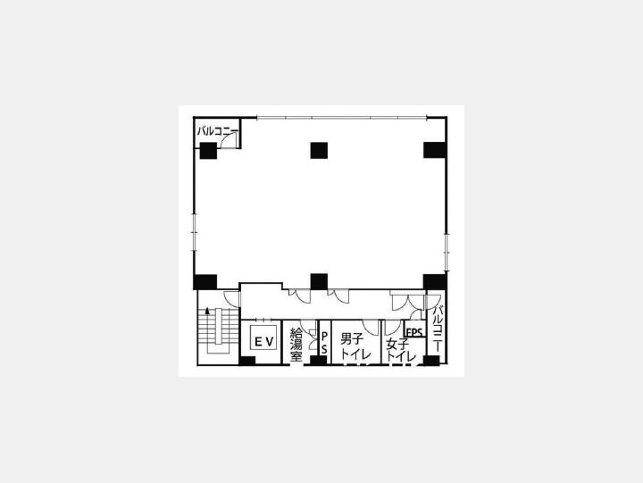 ２F間取り図【第２ＡＫビル】