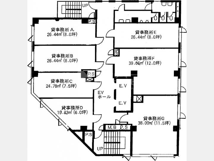 第3平沢ビル　間取図